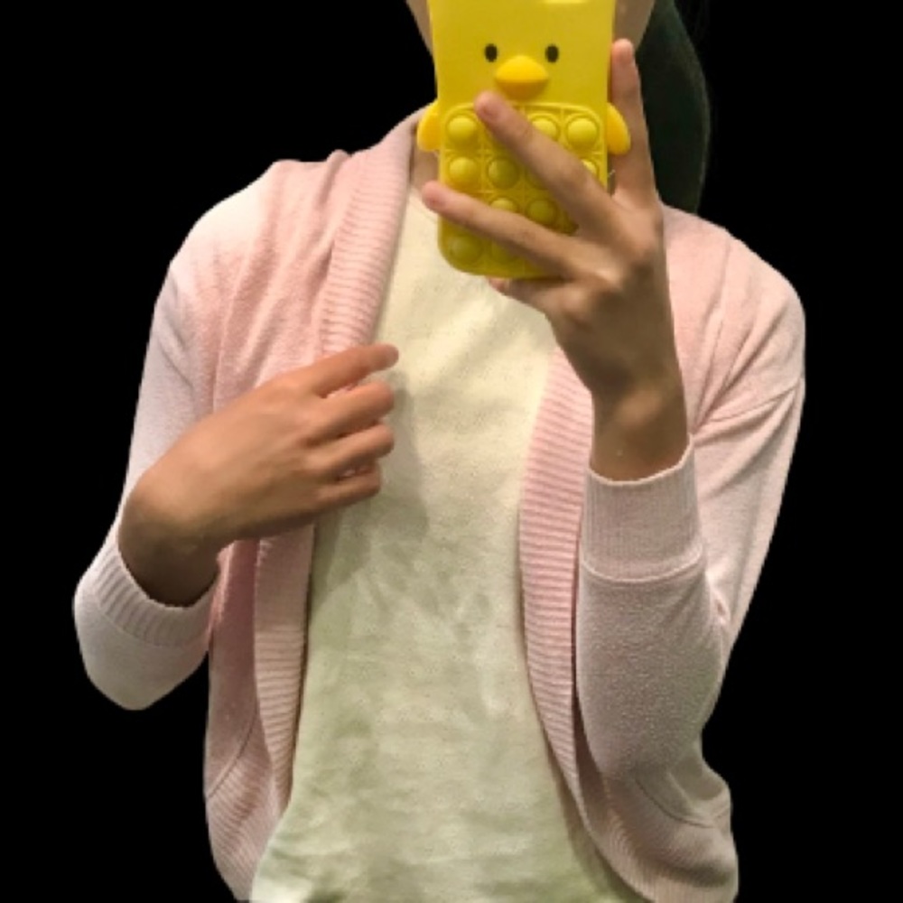GAP Light Pink Kids Long Sleeve